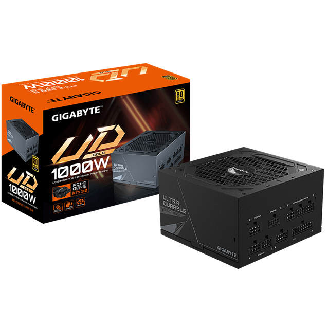 1000W Gigabyte GP-UD1000GM PG5 (rev. 2.0) Modular 80 Plus Gold PSU